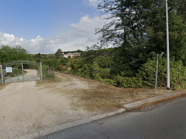 Ingresso da Via del Casaletto