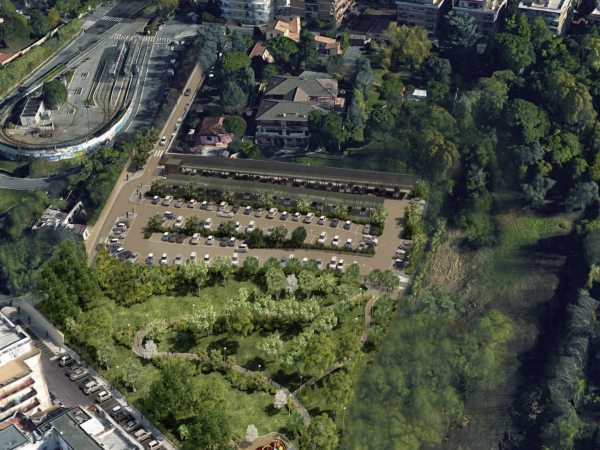 vista parcheggio casaletto